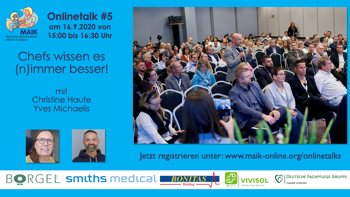 MAIK Online-Talk zum Thema 